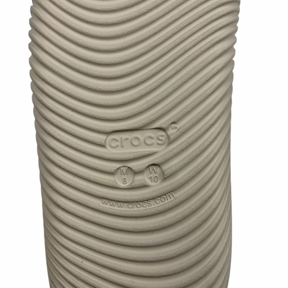 Crocs Mellow Recovery Clog Bone Neutral Slip-On – M8 / W10 (NWT) - Picture 4 of 6